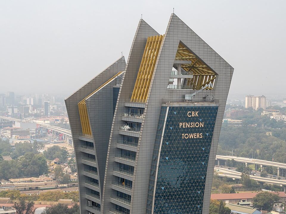 CBK Pension Towers in Nairobi